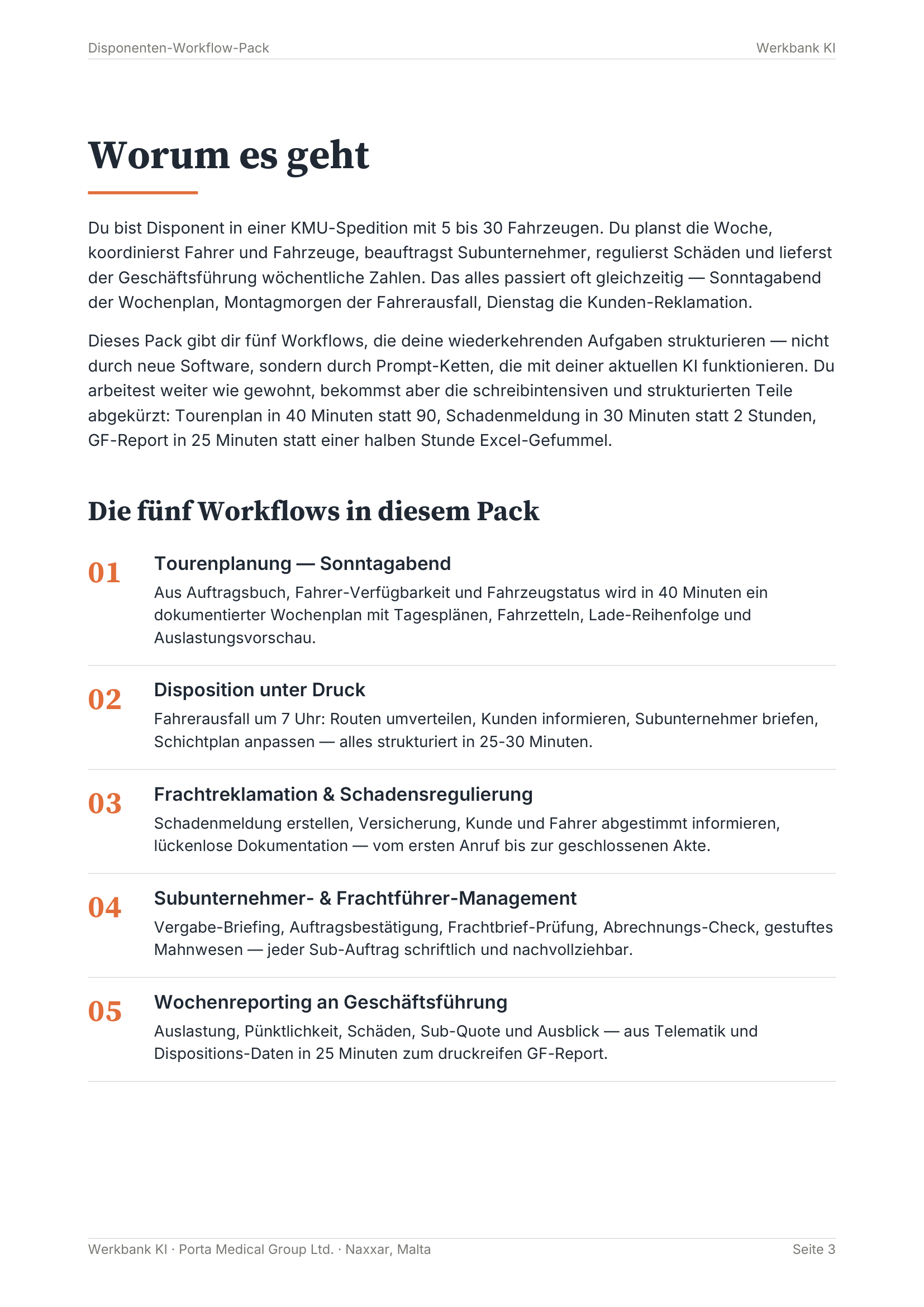 Workflow-Übersicht im PDF